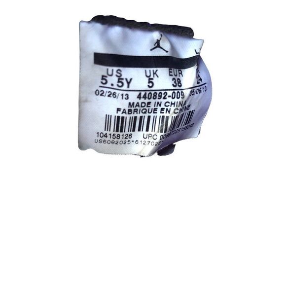 RARE 2013 Air Jordan 5 Retro Cement Grey Pink Size 7 - Picture 2 of 16